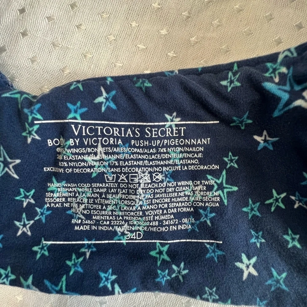 Victoria's Secret Midnight Star Lace Bra